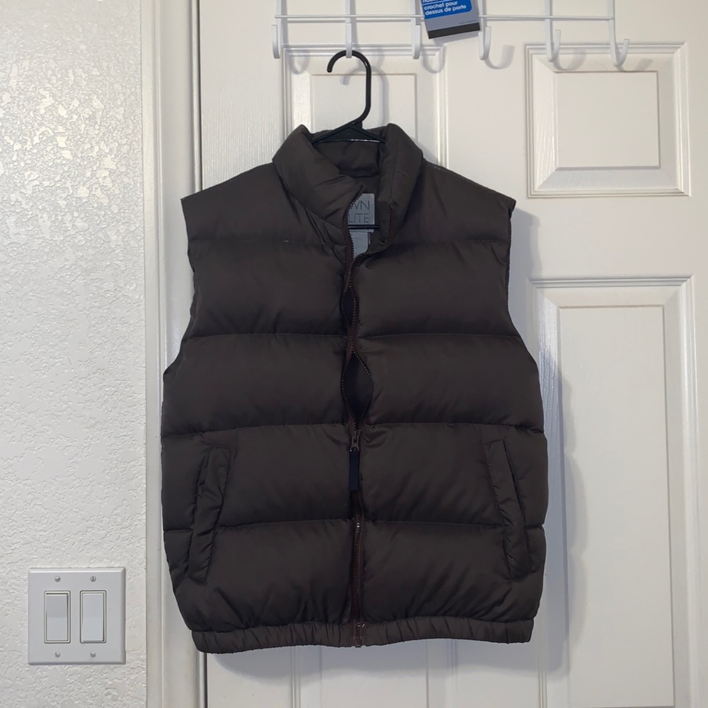 Brown Puffer Vest